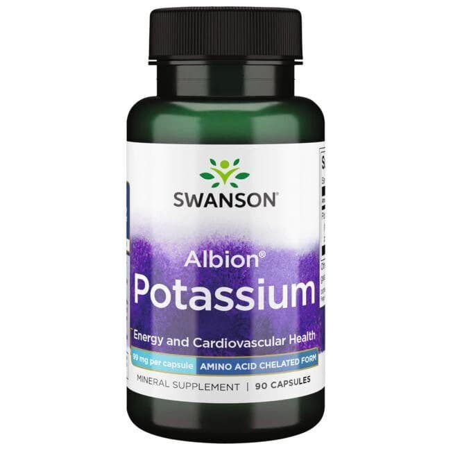 Swanson Albion Potassium 99 mg - 90 capsules