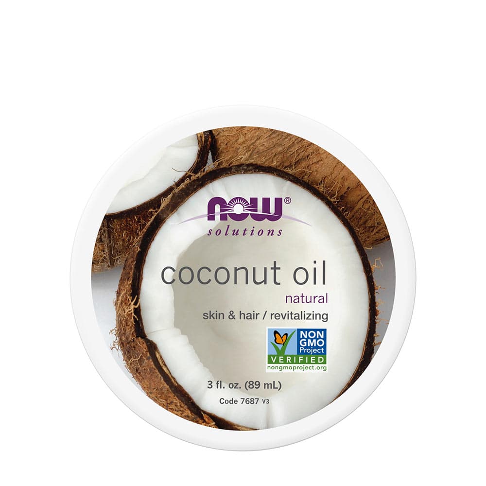 Now Foods - Coconut Oil - Natural - Huid & Haar / Revitaliserend - 89ml