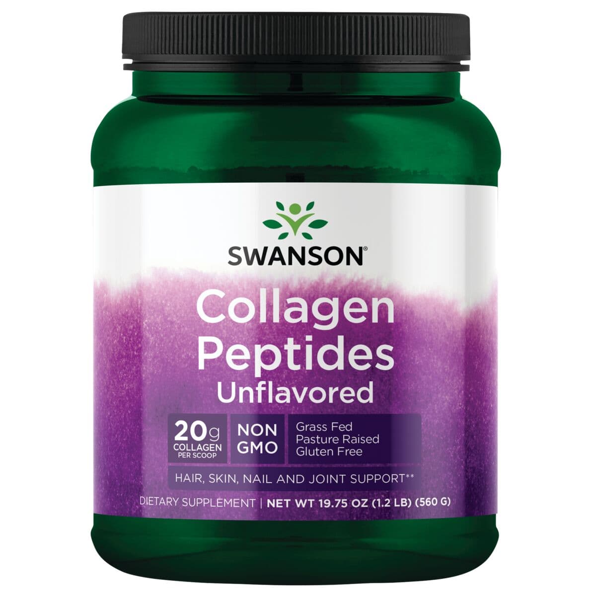 Swanson - Collagen Peptides – Swanson förpackning