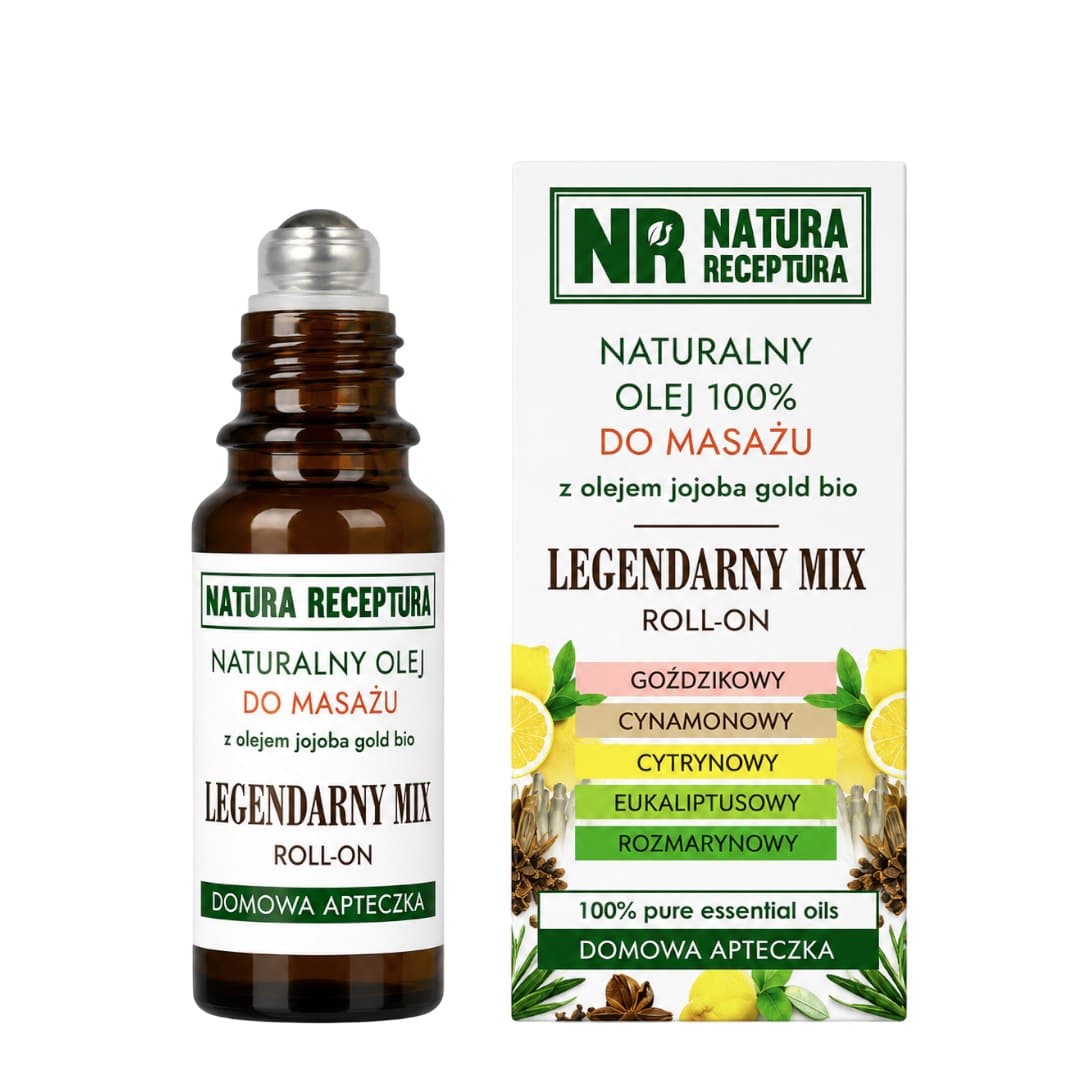 Natura Receptura - Aceite de Masaje Natural con Jojoba Gold Bio – Natura Receptura empaque
