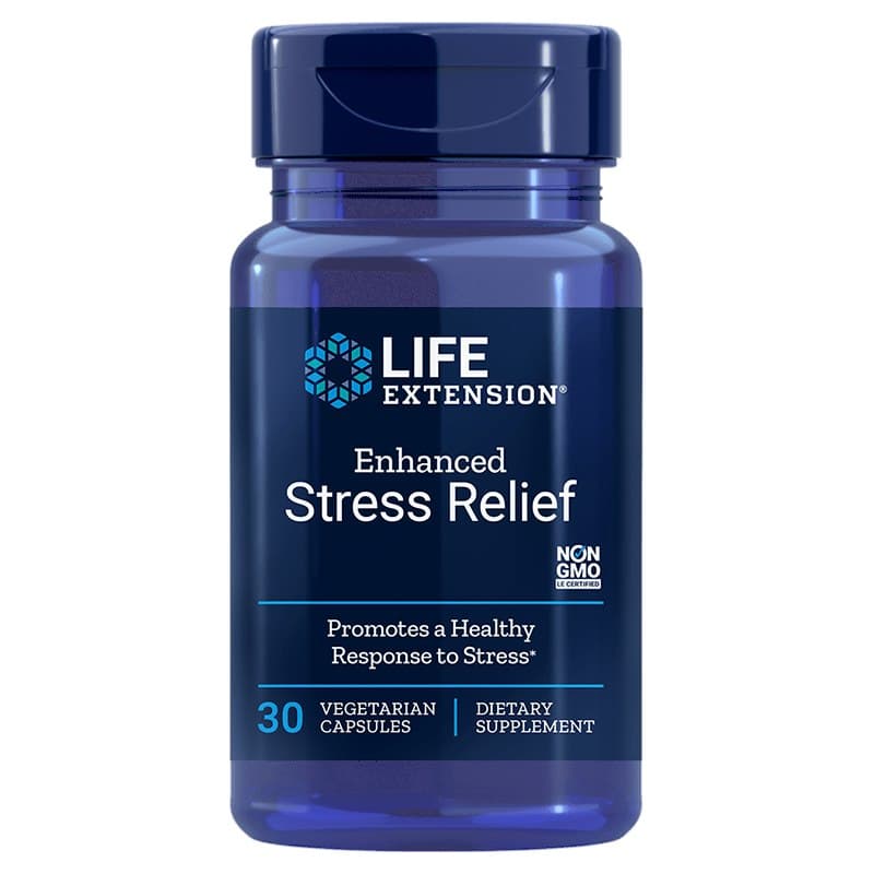 Life Extension - Enhanced Stress Relief - 30 Vcaps – Life Extension embalagem