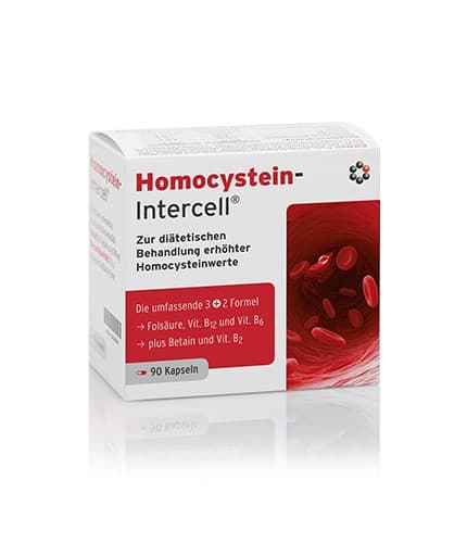 Intercell Pharma Homocysteine Support 90 capsules – Intercell emballage