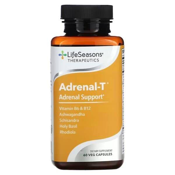 Lifeseasons - Adrenal-T - 60 Vcaps – Lifeseasons verpakking