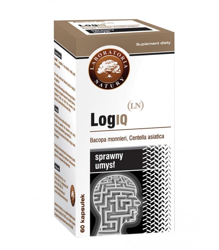 Laboratorii Natury - LogiQ - 60 Caps – Laboratorii Natury förpackning