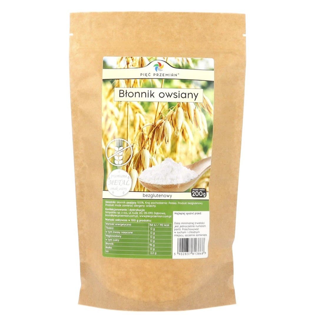 Pięć Przemian - Glutenfri havreklid