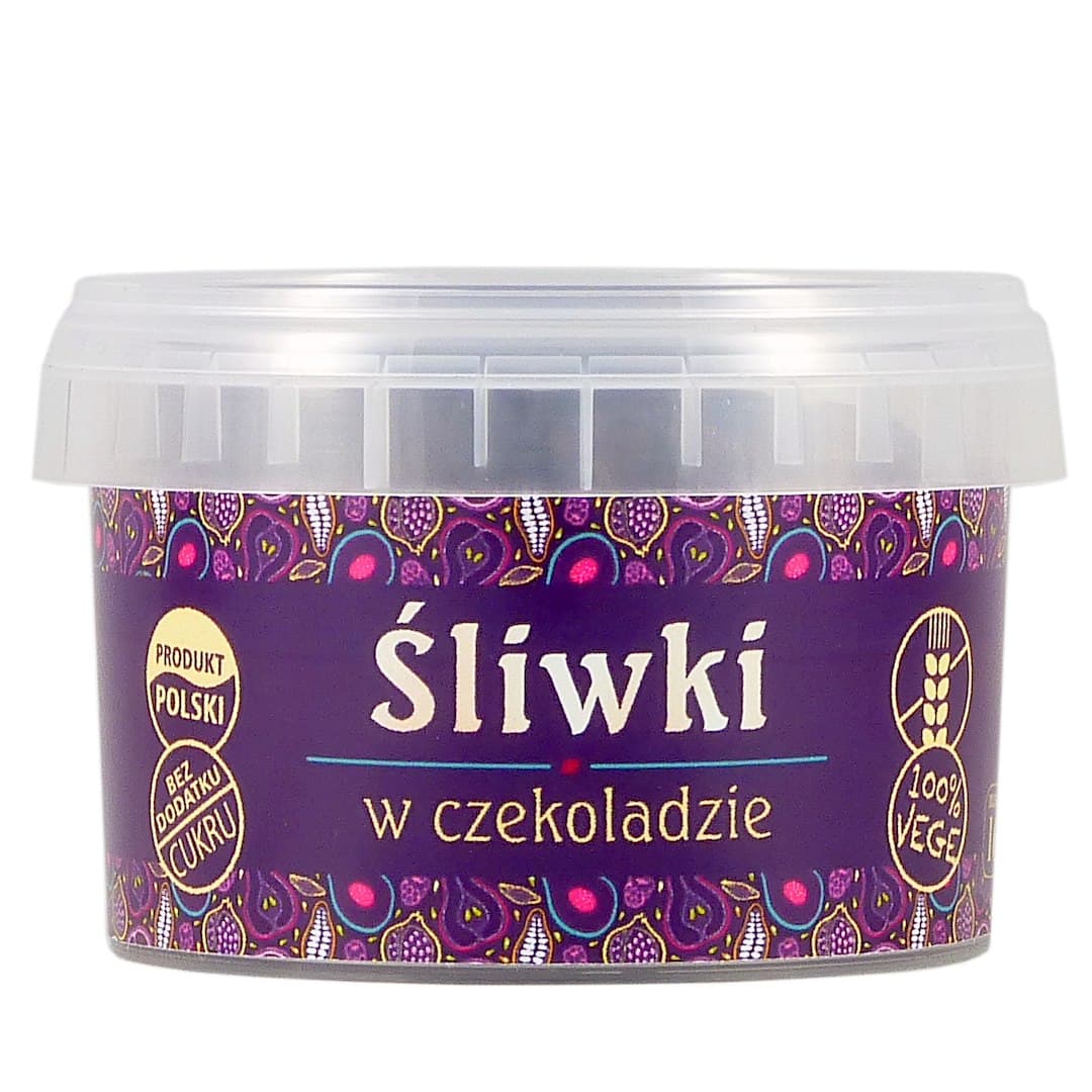 Pięć Przemian - Pruimen in suikervrije chocolade - Glutenvrij 160g
