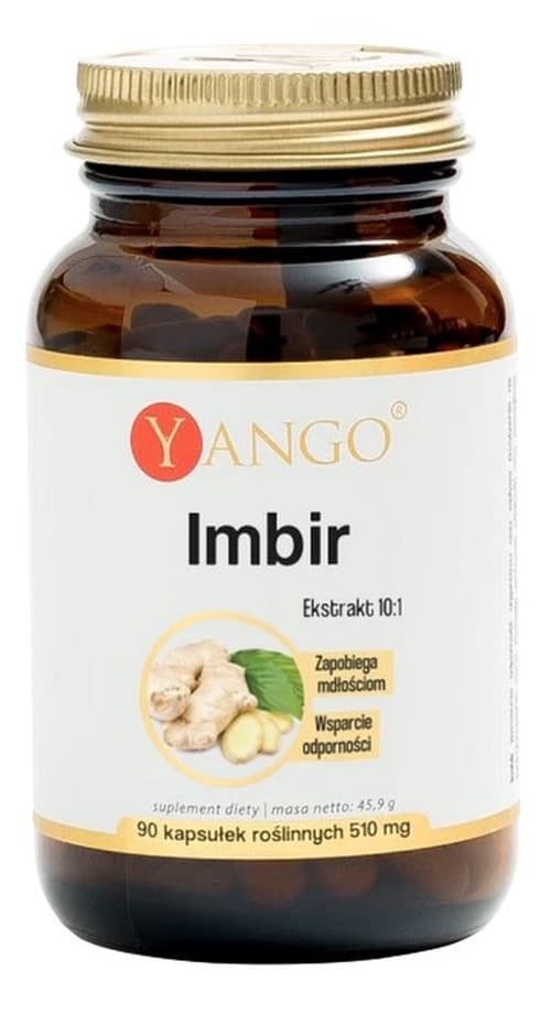 Yango - Ginger Extract 10:1 - 90 kapslar