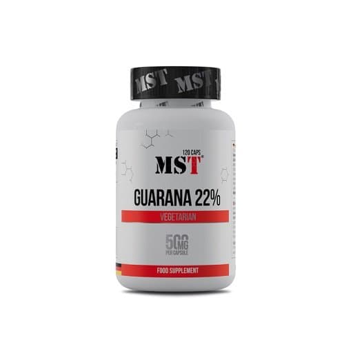MST - Guarana - 22 %, 120 kapslar – MST förpackning