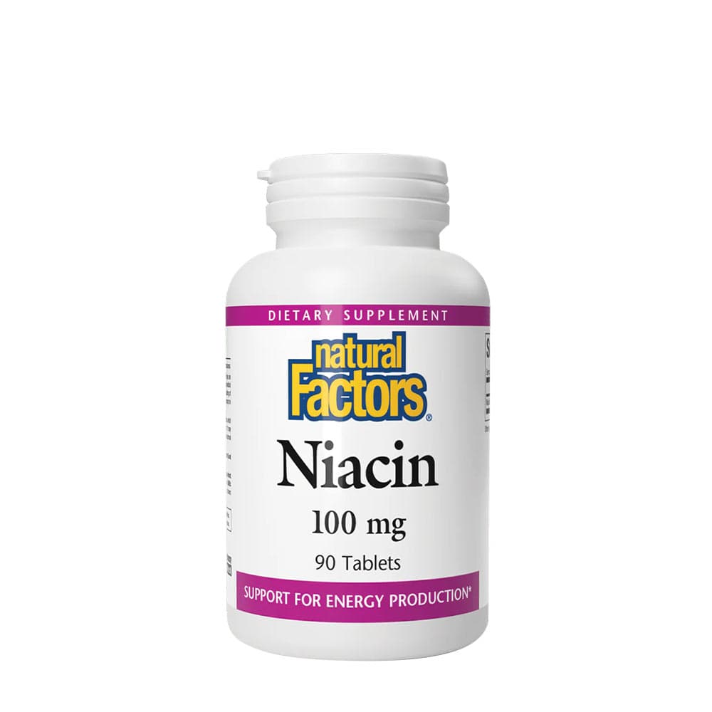 Natural Factors - Niacin - Vitamin B3 – Natural Factors packaging