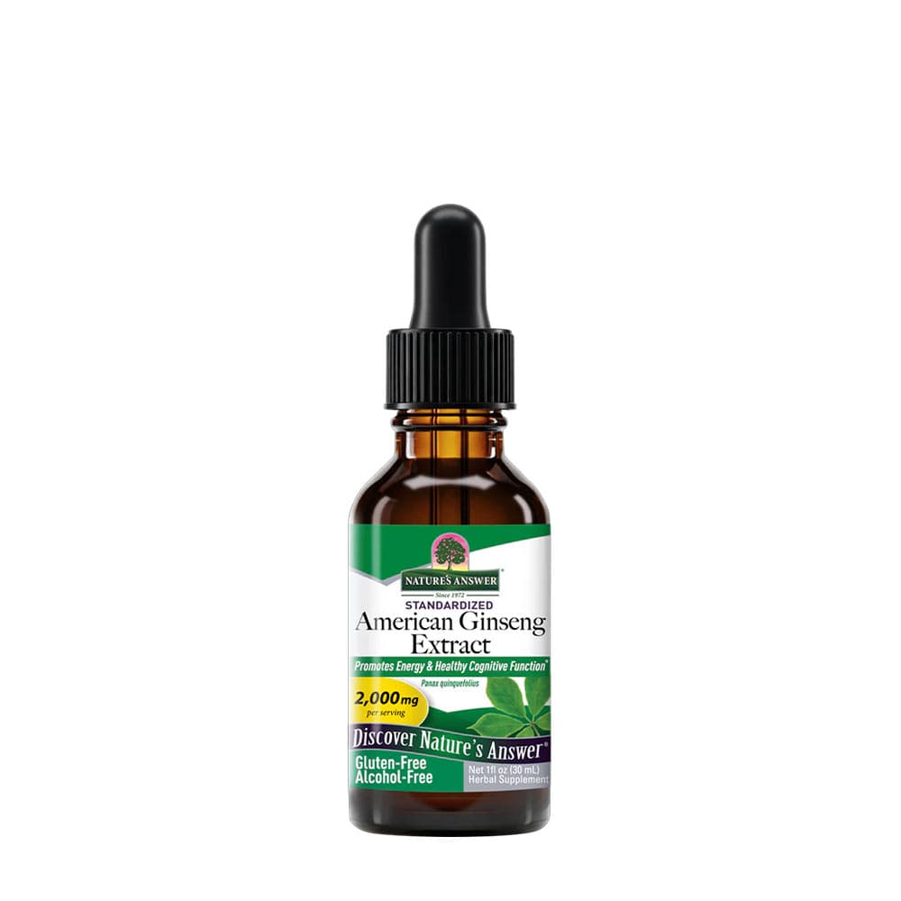 Nature's Answer - American Ginseng Extract 30ml – Nature's Answer packaging