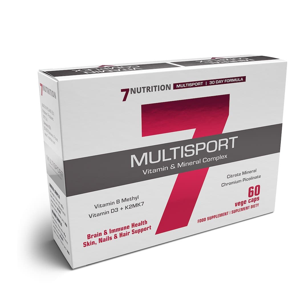 7Nutrition Multisport 60 capsules – 7 Nutrition emballage