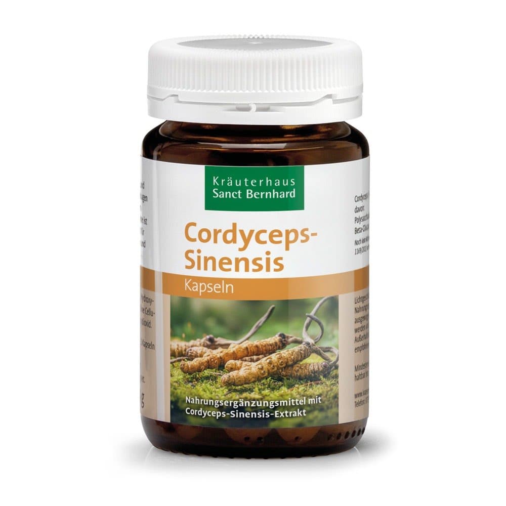 Kräuterhaus Sanct Bernhard - Cordyceps Sinensis - 90 capsules