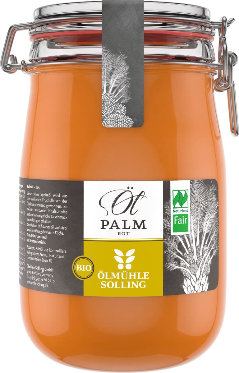 Ölmühle Solling - Organic Red Palm Oil – Ölmühle Solling packaging