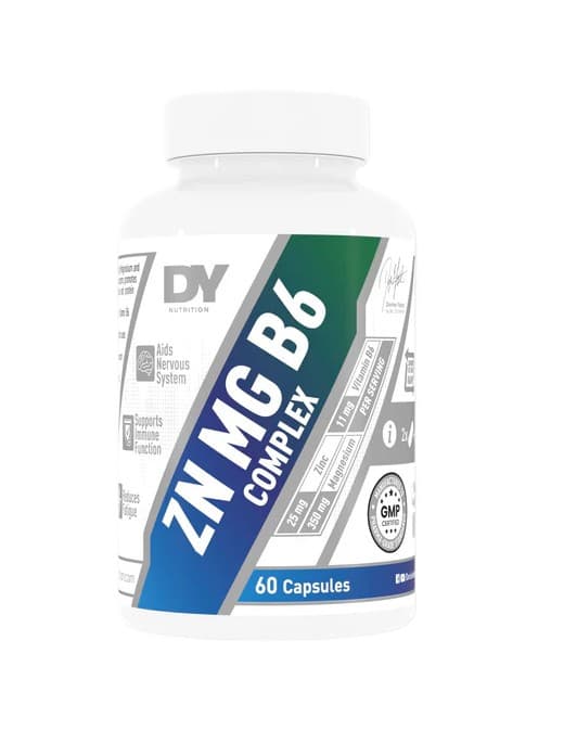 Dorian Yates Zinc Magnesium B6 Complex 60 Capsules – Dorian Yates packaging