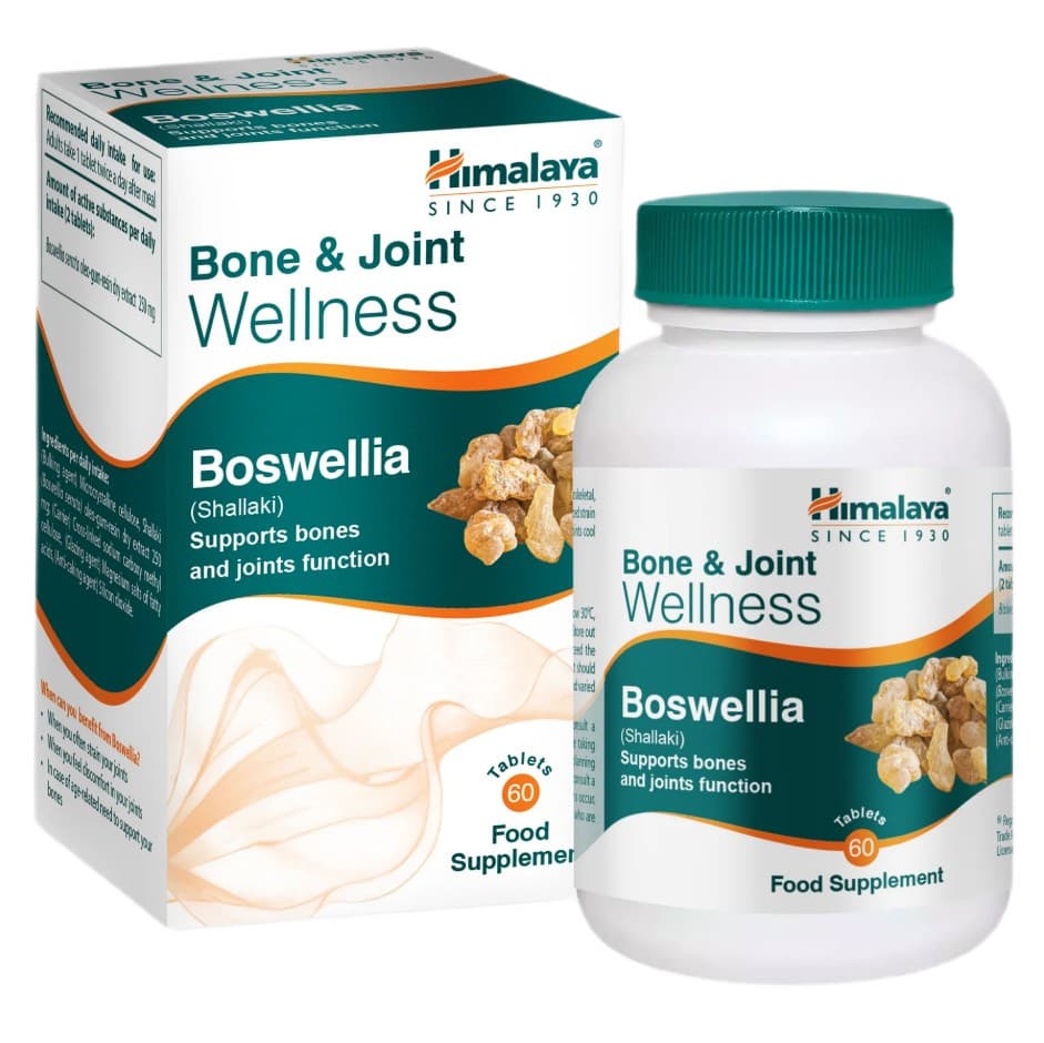 Himalaya Herbals - Bone & Joint Wellness Boswellia 60 capsules – Himalaya packaging