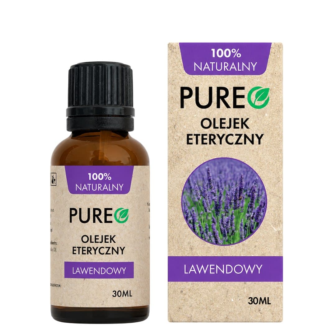PURE Essential Oil – 100% ren eterisk olja – Pureo förpackning