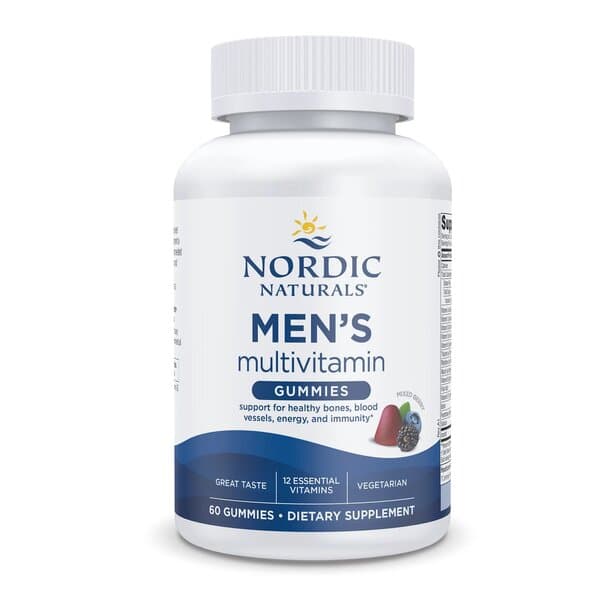 Nordic Naturals - Men'S Multivitamin Gummies - 60 Gummies – Nordic Naturals confezione