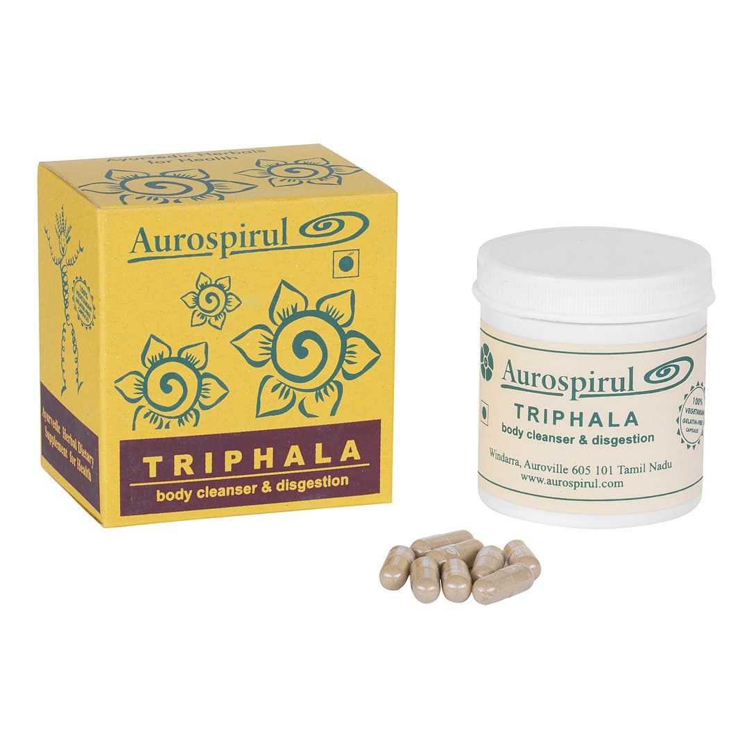 Aurospirul - Triphala – Aurospirul förpackning