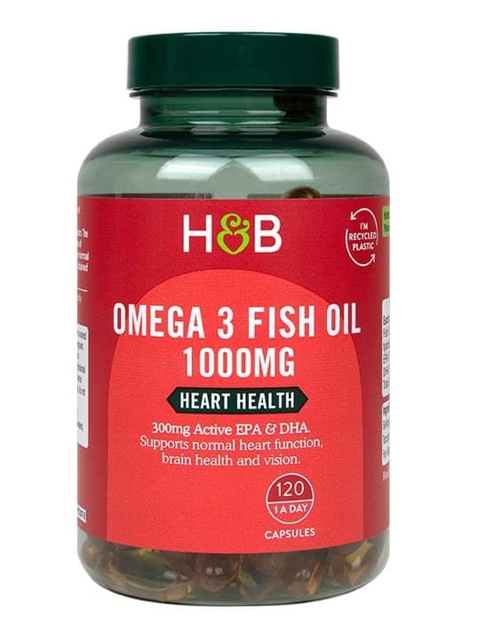 Holland & Barrett - Omega 3 Fish Oil, 1000mg – Holland & Barrett opakowanie