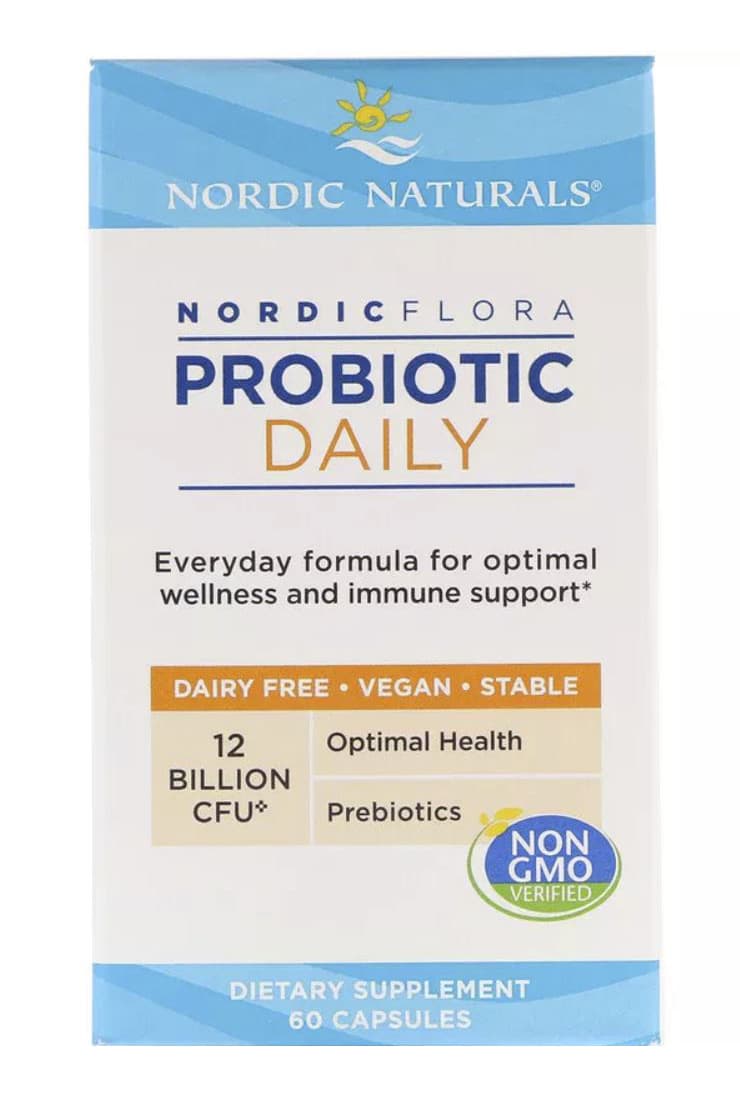 Nordic Naturals - Nordic Flora Probiotic Daily - 60 kapslar