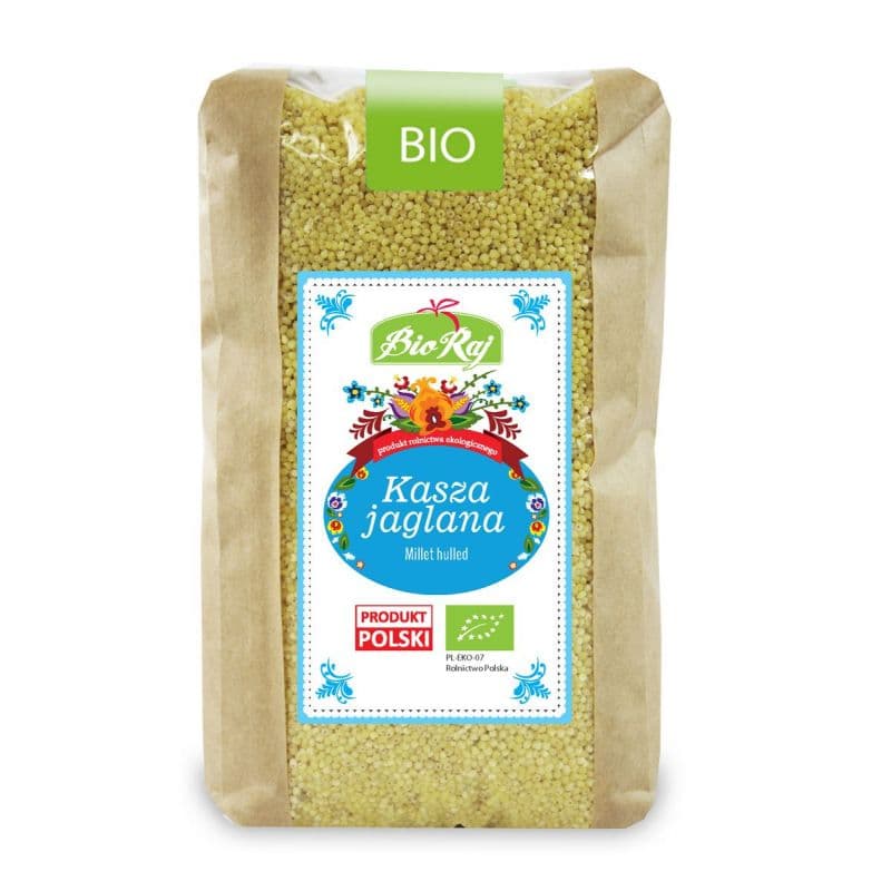 Bio Raj Kasza Jaglana BIO (Polonia) 1 kg | Bio Planet – Bio Raj empaque