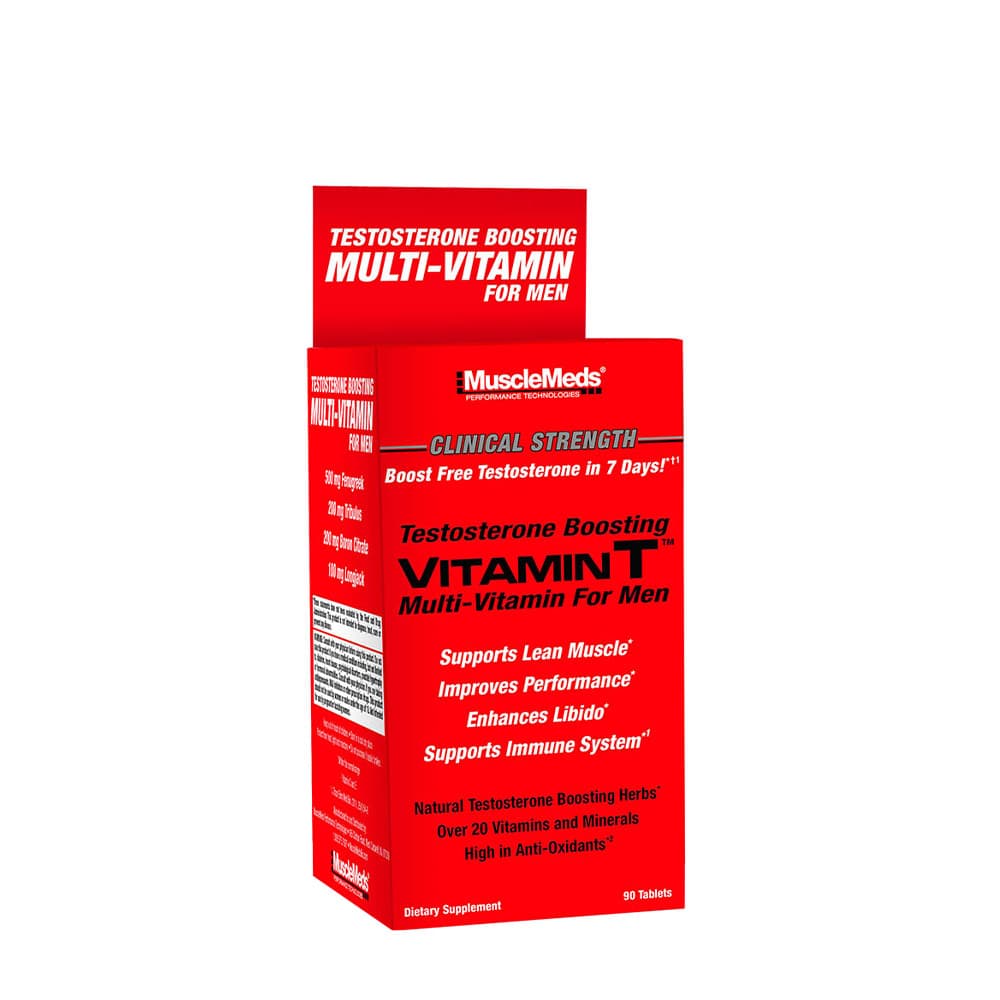 MuscleMeds Vitamin T 90 tabletter – MuscleMeds förpackning