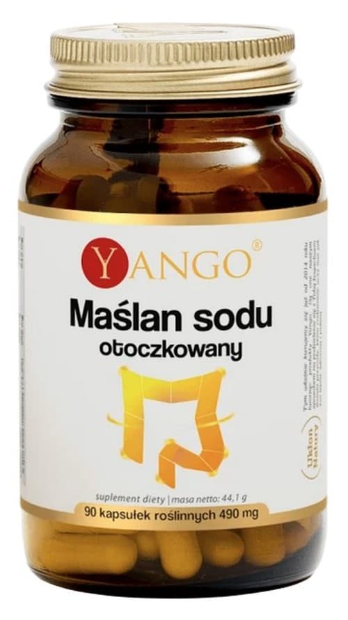Yango Sodium Butyrate Encapsulated 90 capsules – Yango packaging