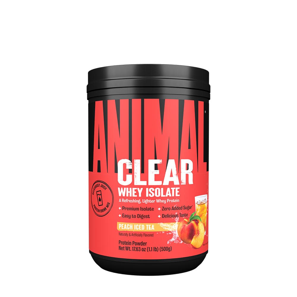 Universal Nutrition - Clear Whey Isolate, Peach Iced Tea - 500g