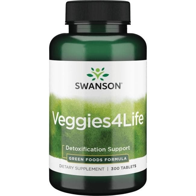 Swanson - Vegetables For Life - 300 tabletter