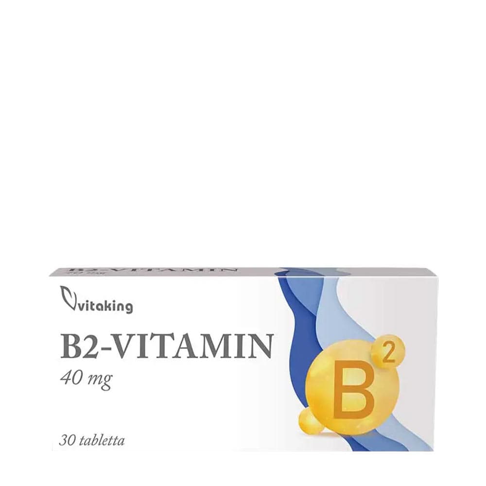 Vitaking Vitamin B2 40 mg - 30 tabletter