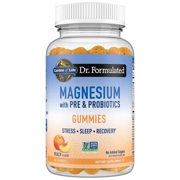Garden Of Life - Magnésio com Gummies de Prebióticos & Probióticos – Garden Of Life packaging