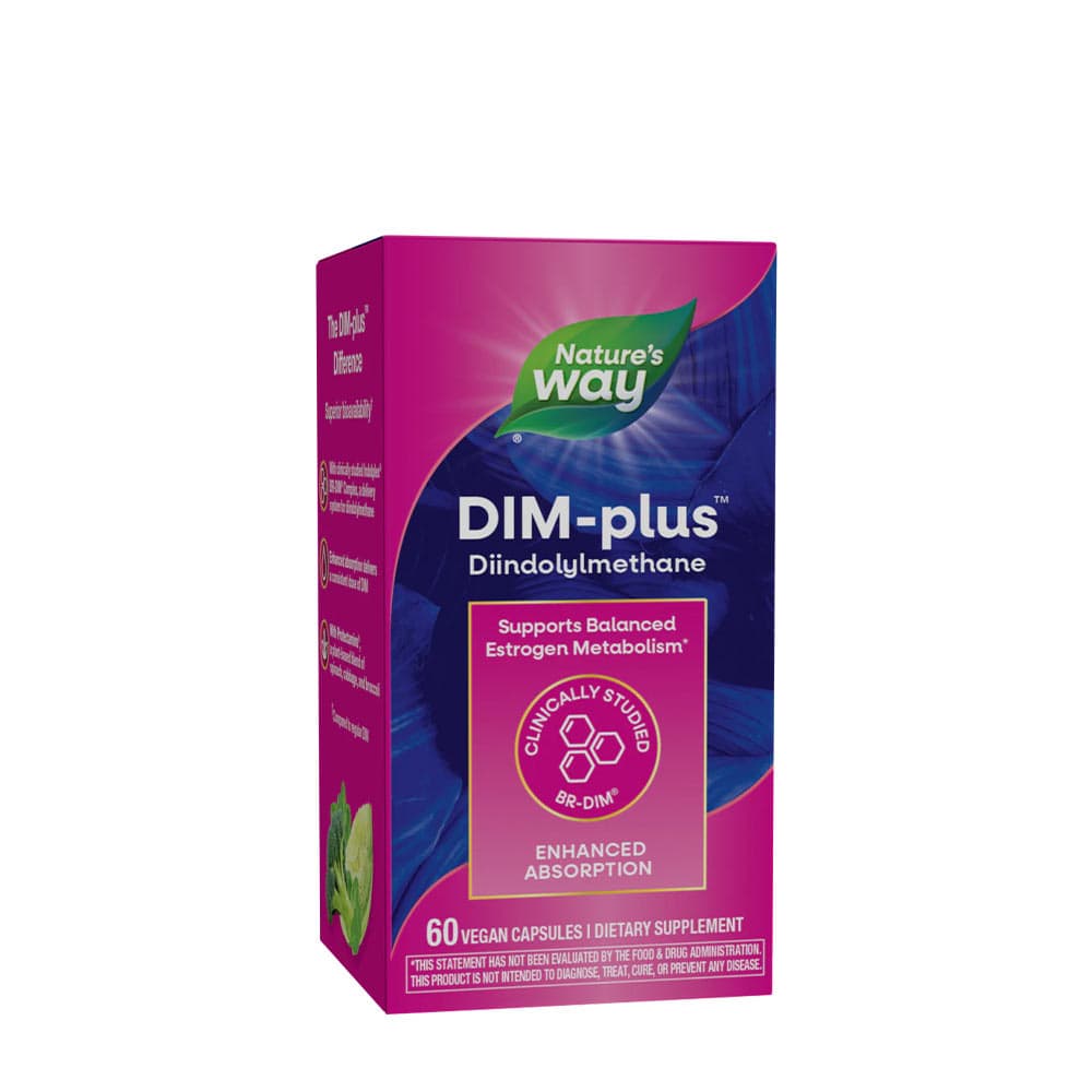 Nature's Way DIM-Plus 60 Capsules – Nature's Way packaging