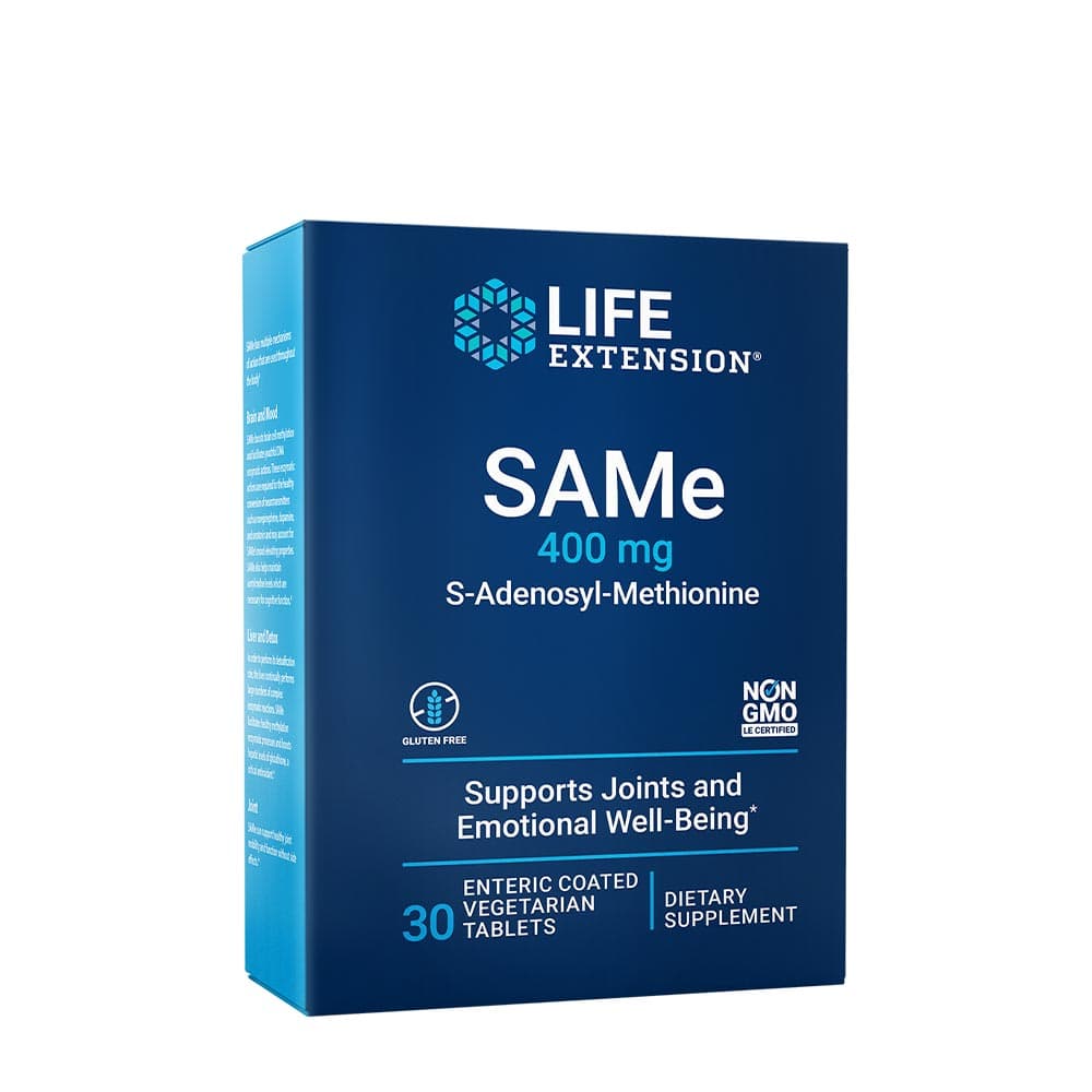 Life Extension - S-Adenosyl-Methionine – Life Extension packaging