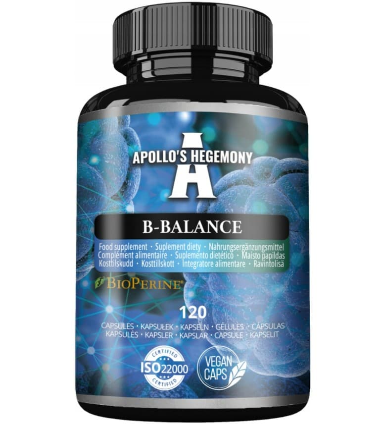 Apollo'S Hegemony - B-Balance - 120 Capsules – Apollo'S Hegemony verpakking