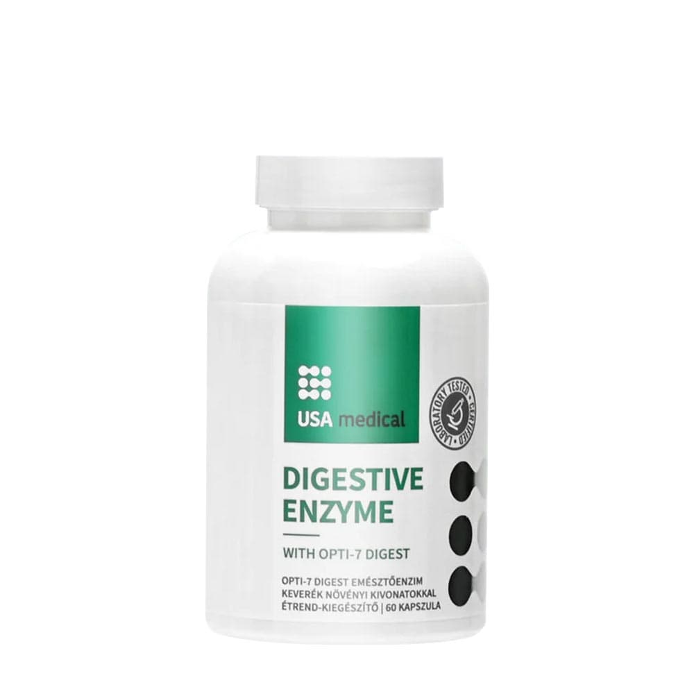 Usa Medical Digestive Enzyme - 60 kapslar