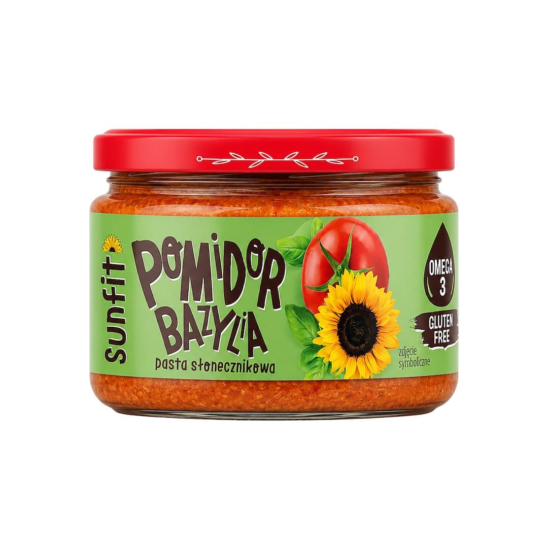Primavika Massa de Sementes de Girassol com Tomate e Manjericão 180g – Primavika packaging