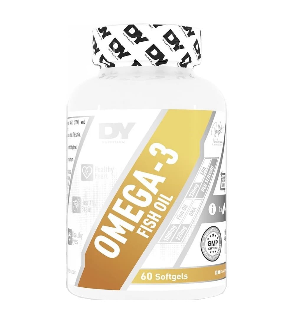Dorian Yates - (DY) - Omega 3 Fish Oil - 60 Sgels – Dorian Yates confezione