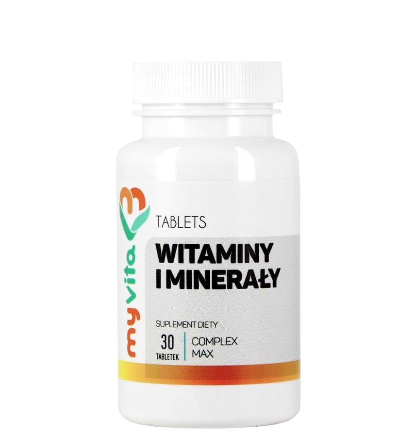 MyVita - Vitamins And Minerals Complex – MyVita förpackning