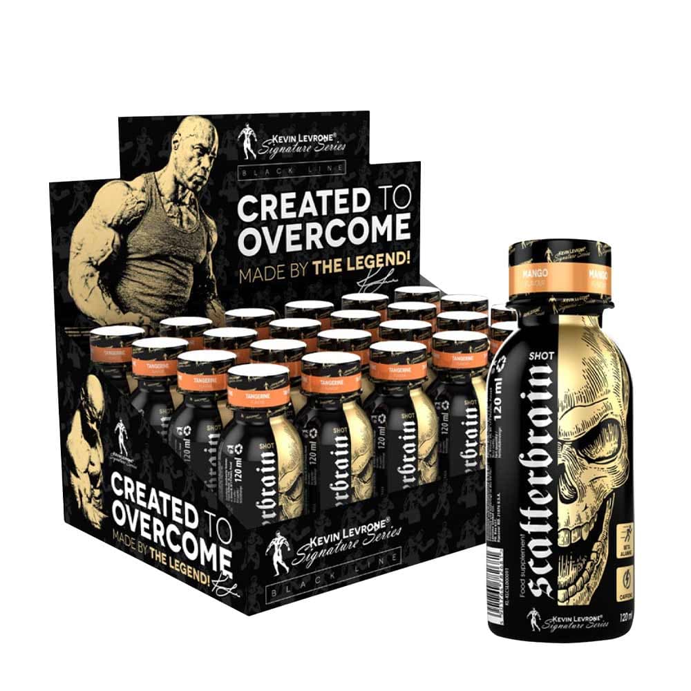Kevin Levrone Signature Series Black Line Shot 120ml – Kevin Levrone confezione