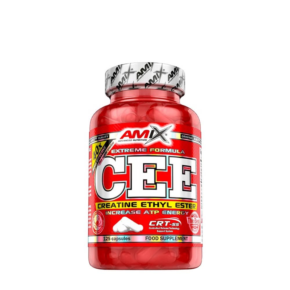 Amix - Cee Creatine Ethyl Ester - 125 kapslar – Amix förpackning