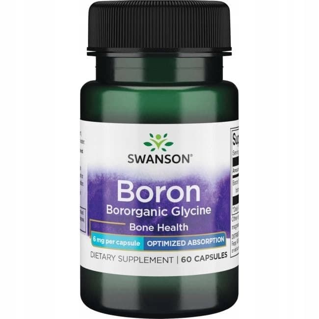 Swanson - Albion Boron Bororganic Glycine - 60 Caps