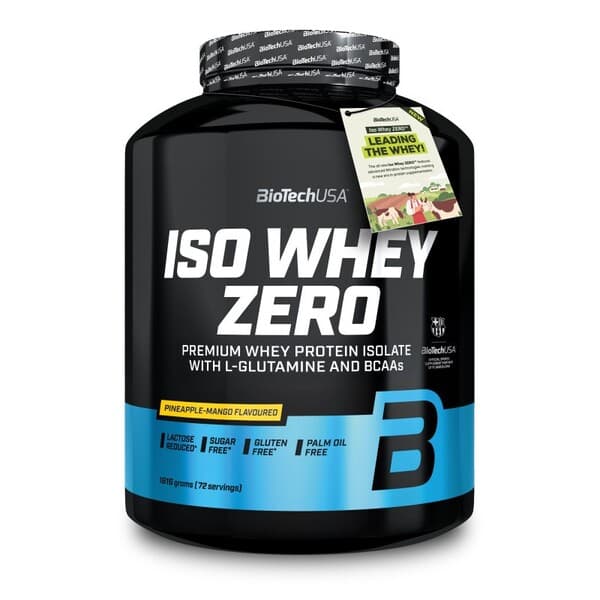 BioTechUSA Iso Whey Zero 900 g Pulver