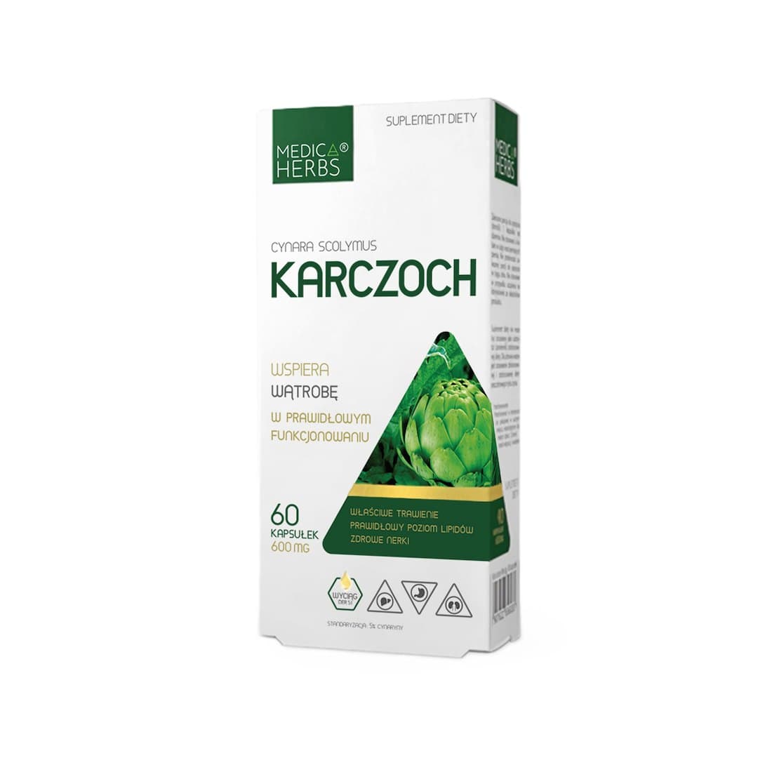 Medica Herbs - Artichoke - 60 kapslar