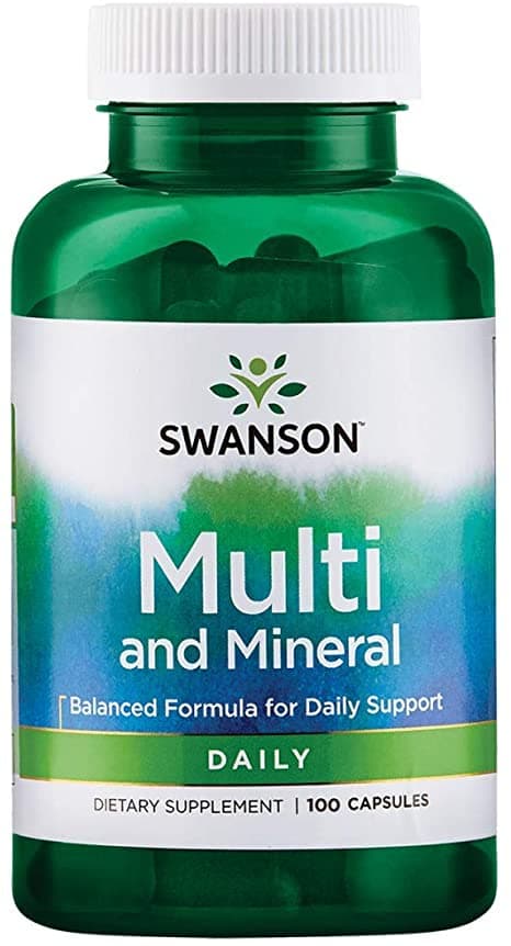 Swanson Multi And Mineral 100 kapslar