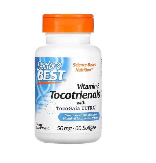Doctor's Best - Tocotrienols, 50mg - 60 kaps. – Doctor's Best packaging