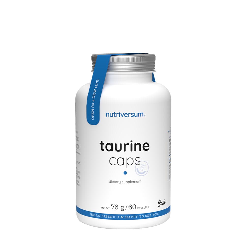 Nutriversum Taurine Caps – 76g / 60 kapslar