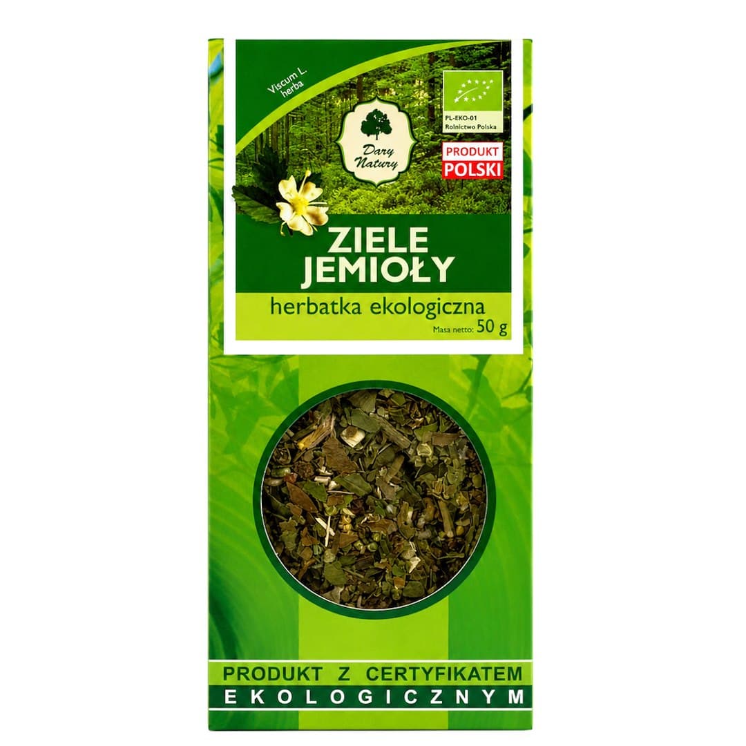 Dary Natury - Mistletoe Tea – Dary Natury förpackning