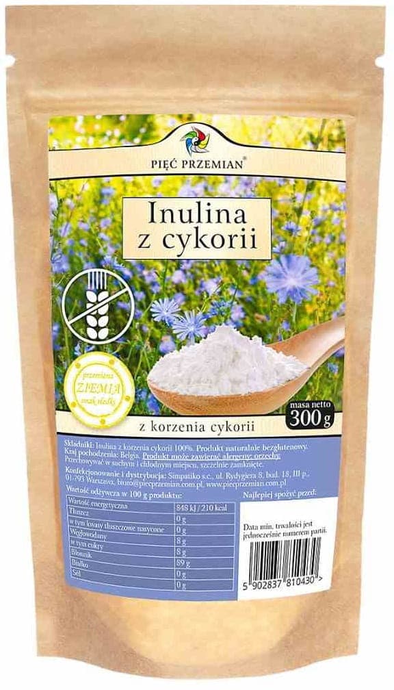 Pięć Przemian - Inulin fra Cikoria - 300g – Pięć Przemian packaging