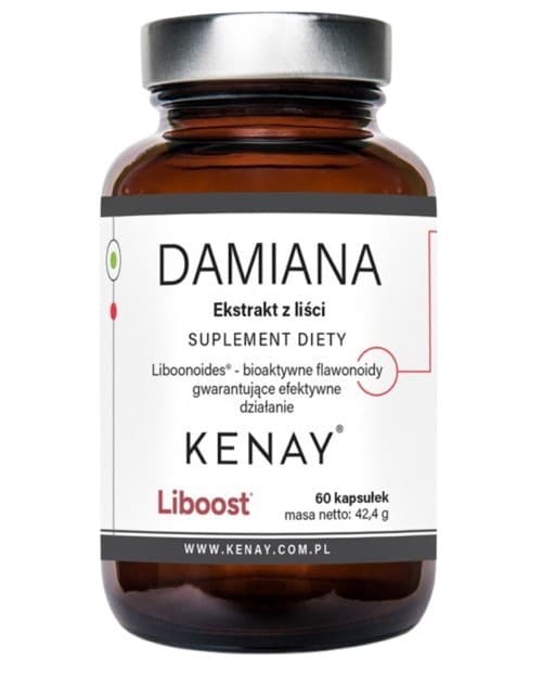 Kenay - Damiana Leaf Extract - 60 capsules