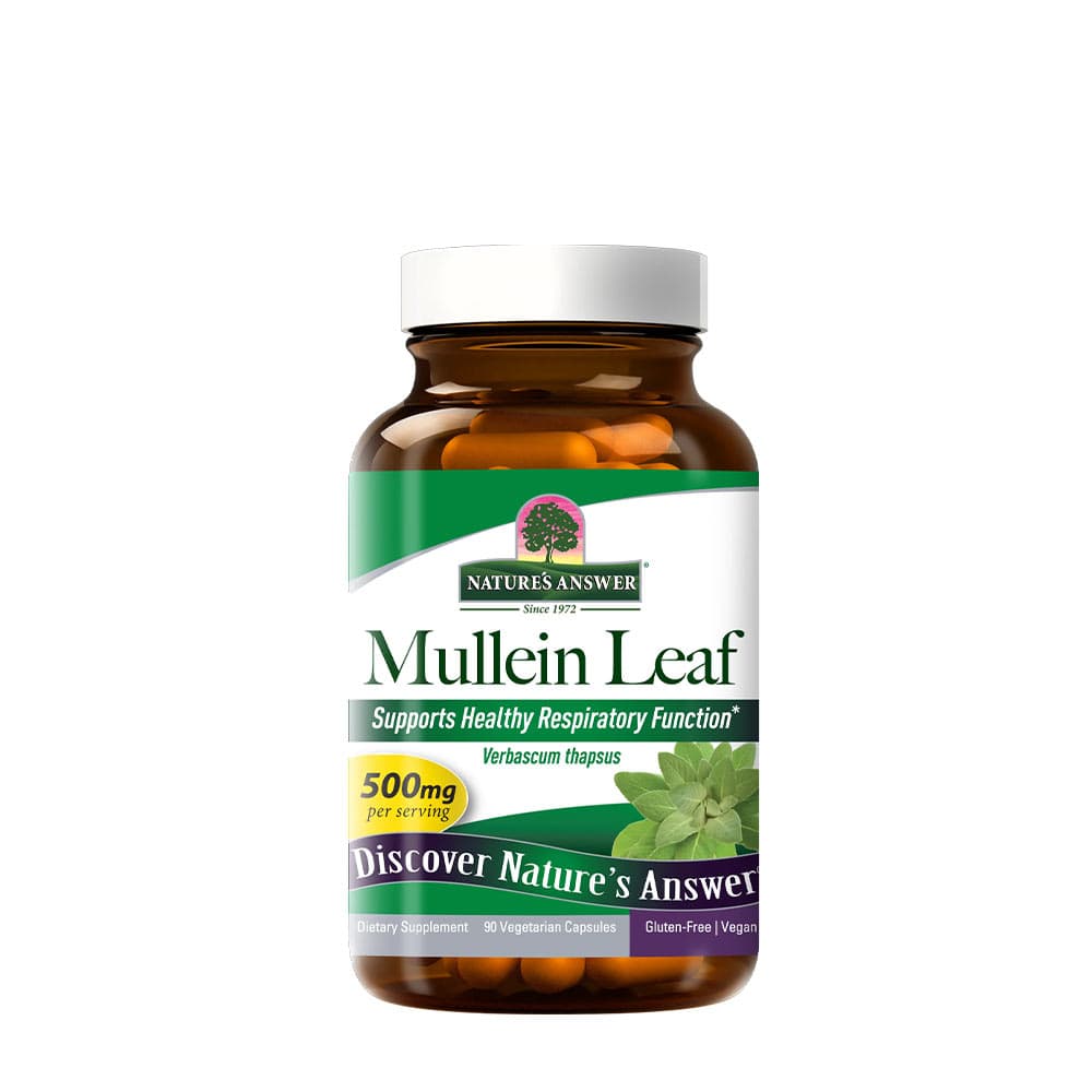 Nature'S Answer - Mullein Leaf - Respiratory Support – Nature's Answer packaging